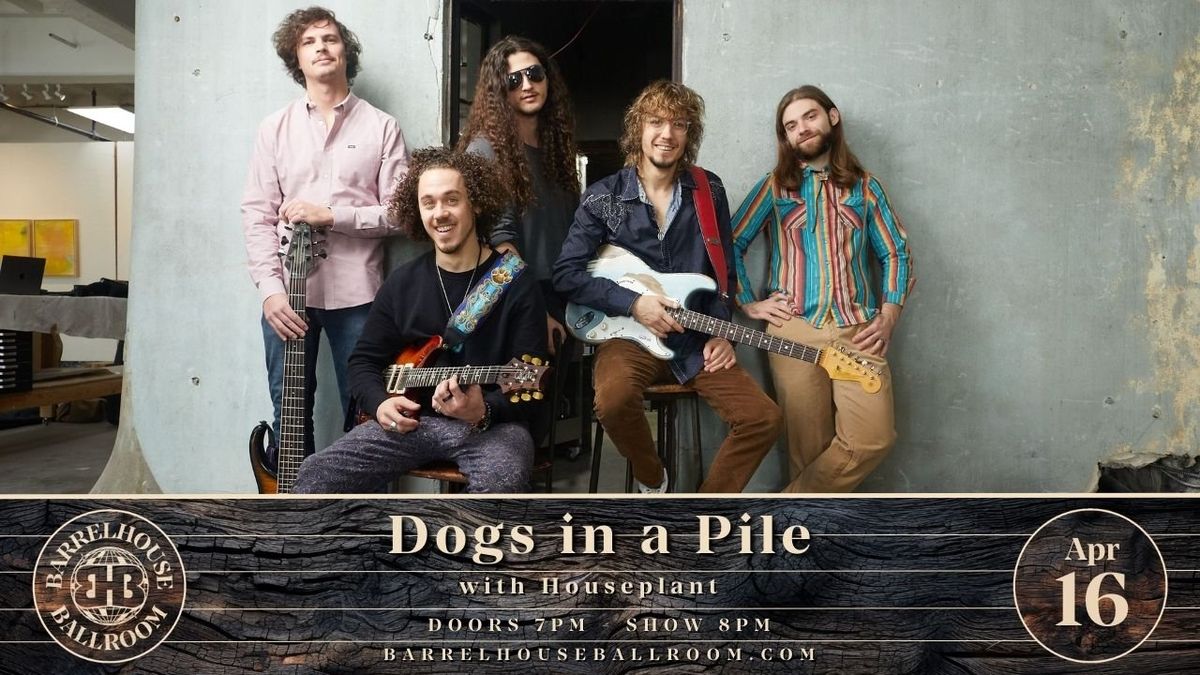 Dogs In A Pile at The Barrelhouse Ballroom