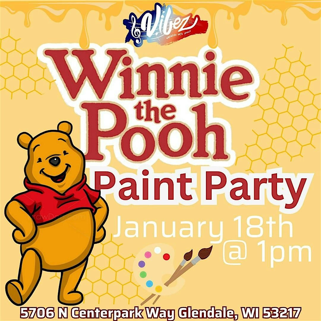 Winnie The Pooh Paint Party