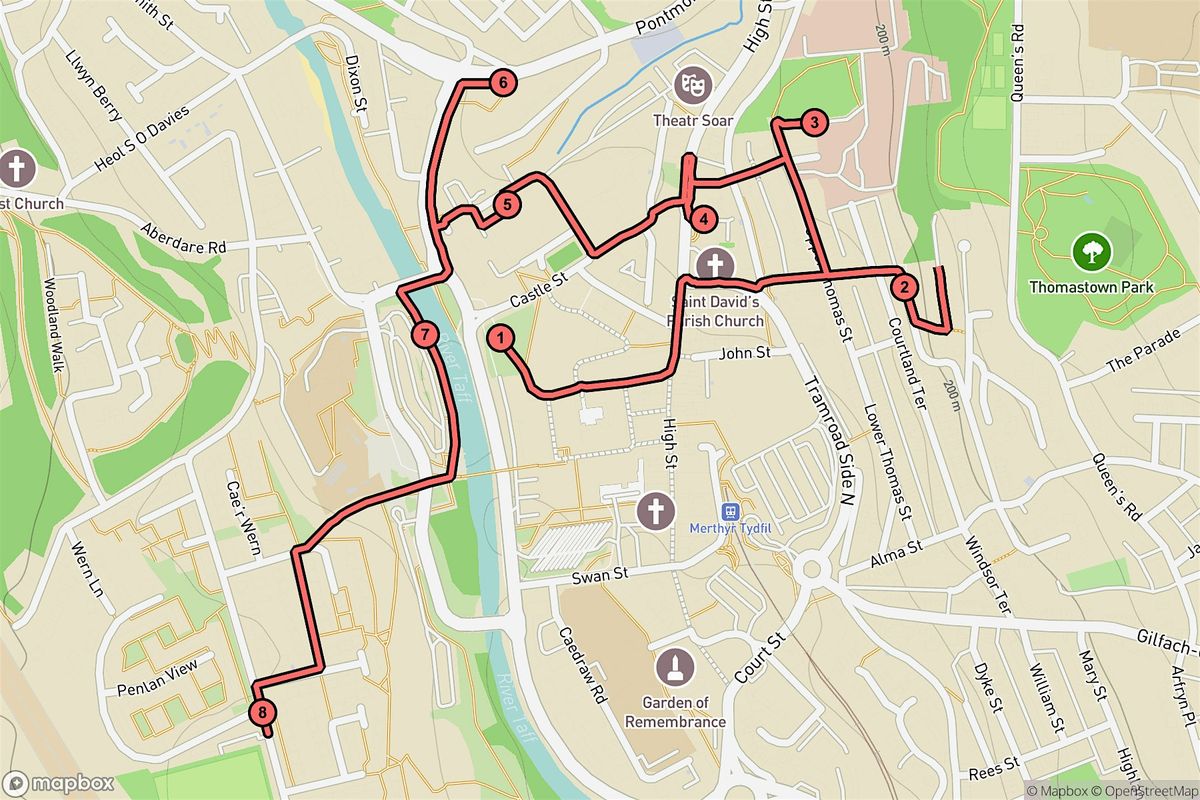 Merthyr Tudful Audio Tour: Discover Merthyr's Historic Heartbeat