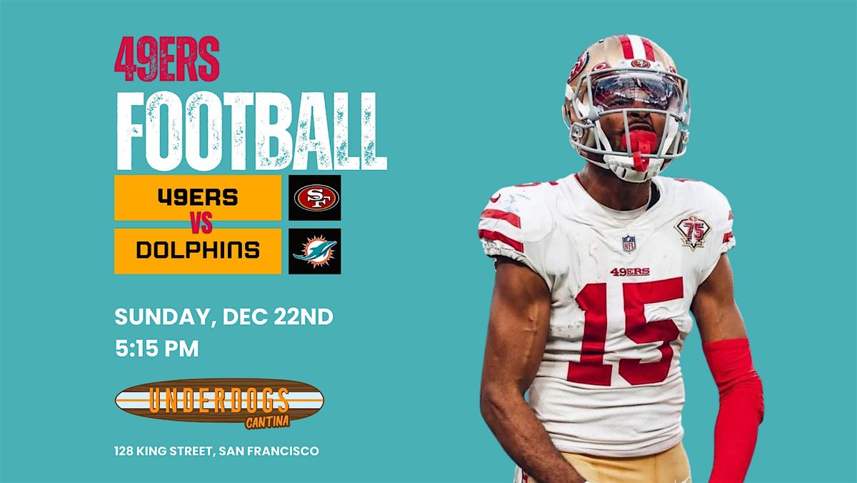 49ers x Dolphins | Watch Party | NFL Football