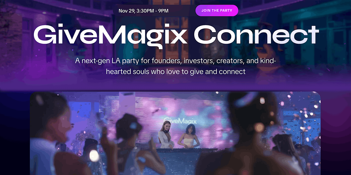 AI Curated Networking Day Party