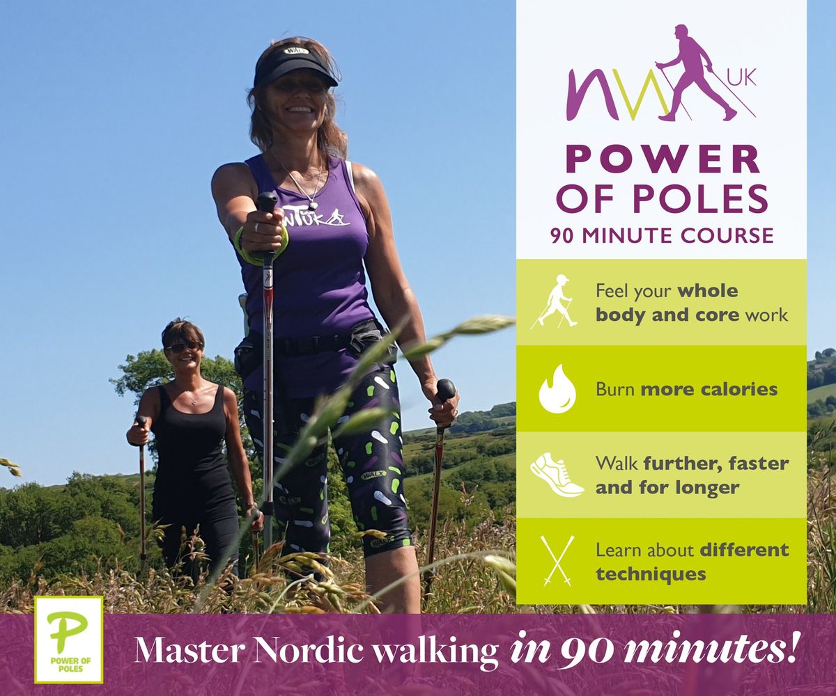 Learn to Nordic Walk - Power of Poles Introduction Session - Two Part Course with Watford BC