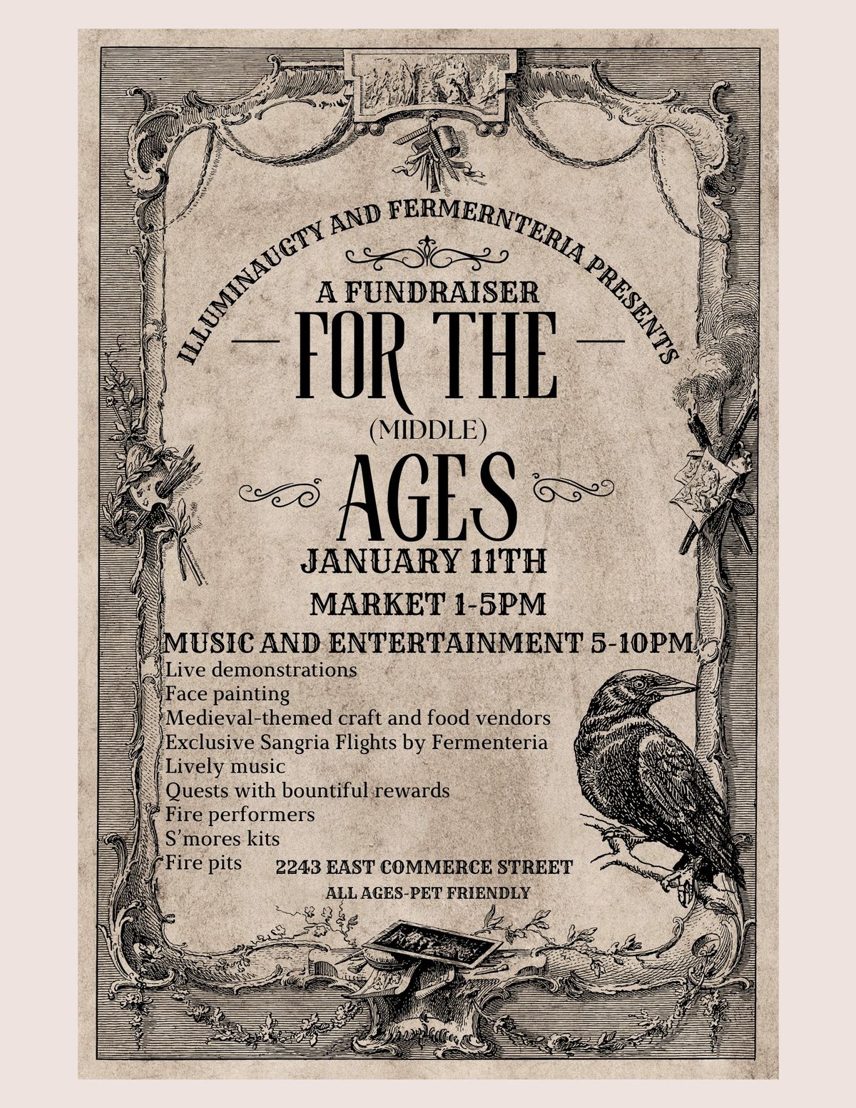 Fundraiser For the Middle Ages