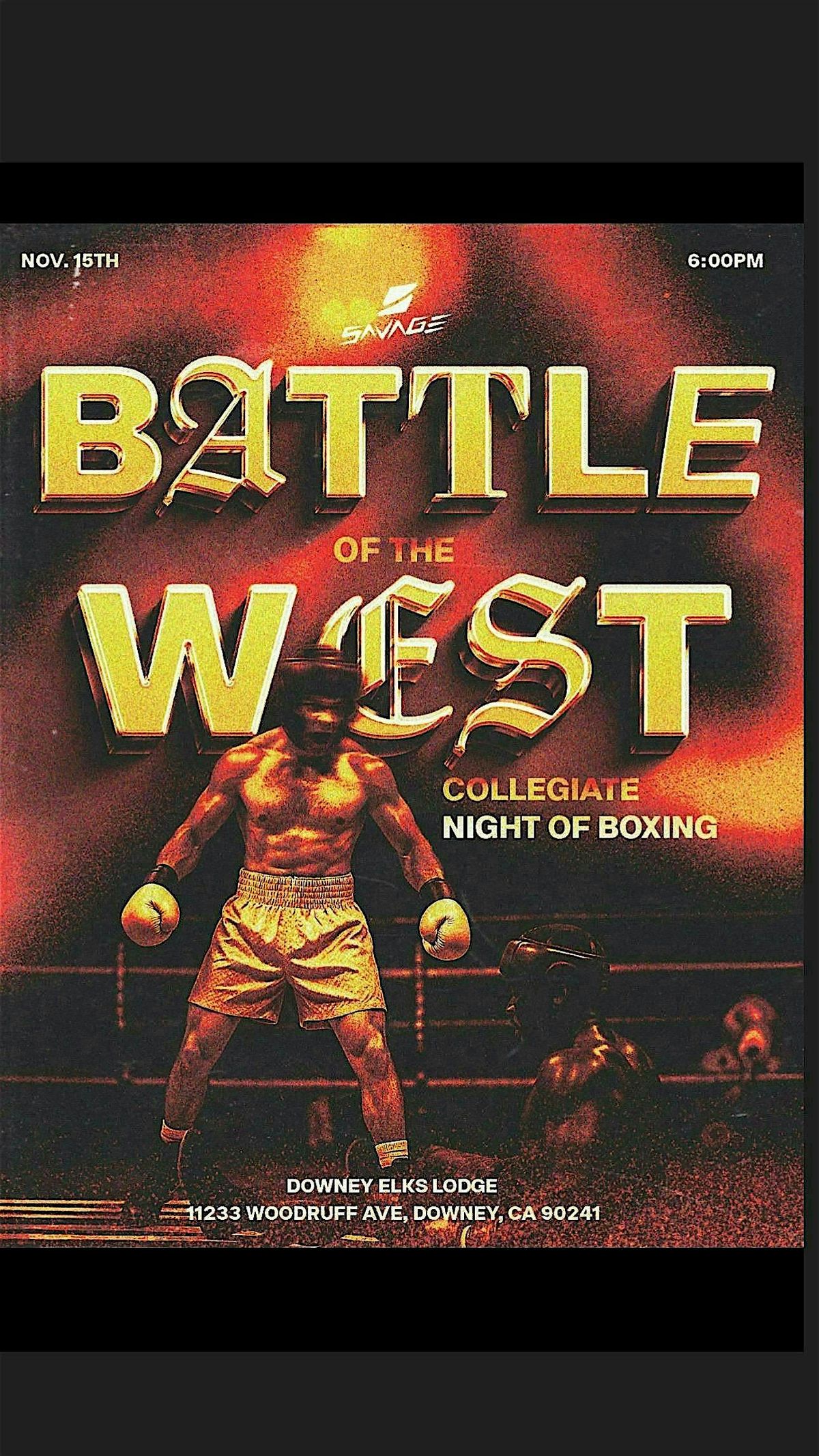 Battle of the West Collegiate Night of Boxing