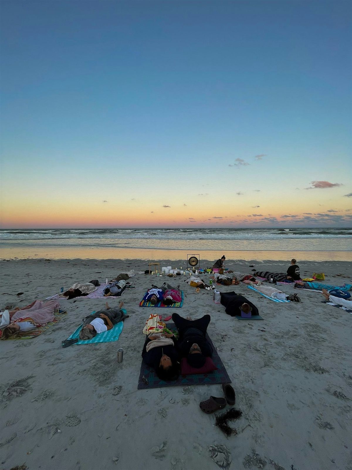 Sunset Sound Bath on the Beach | St. Augustine