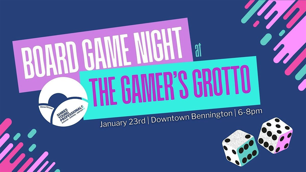 SYP Board Game Night @ The Gamer's Grotto