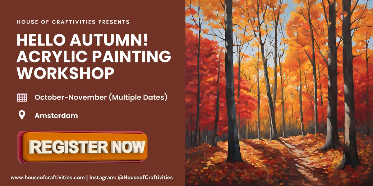 Hello Autumn: An Acrylic Painting Workshop