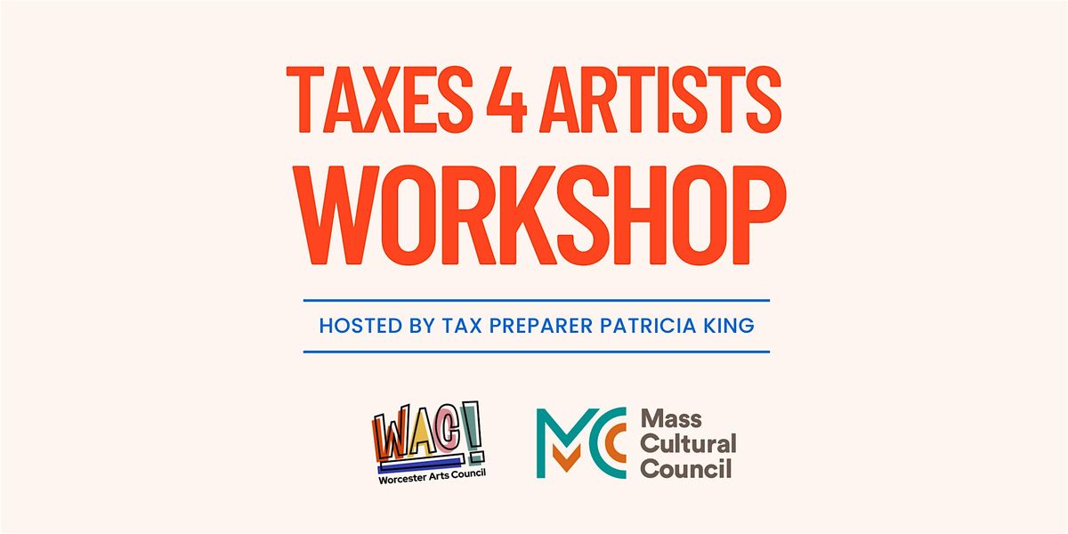 Taxes for Artists - WORKSHOP A