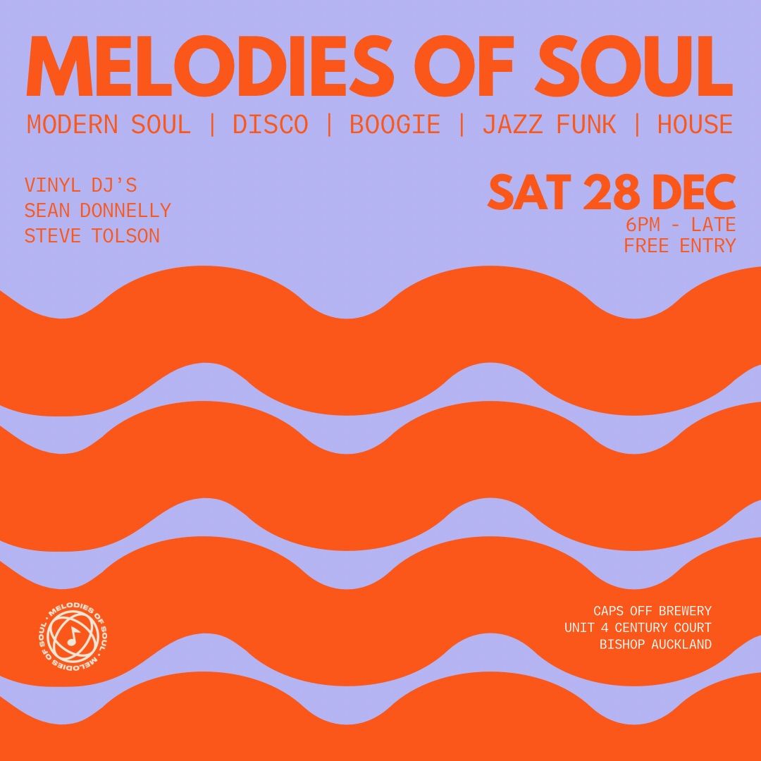 Melodies of Soul @ Caps Off (Sat 28 Dec) 