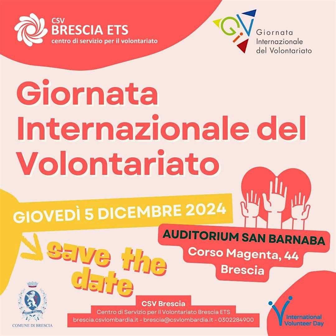 Giornata Internazionale del Volontariato- 2024