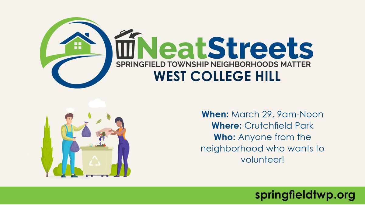 NeatStreets: West College Hill