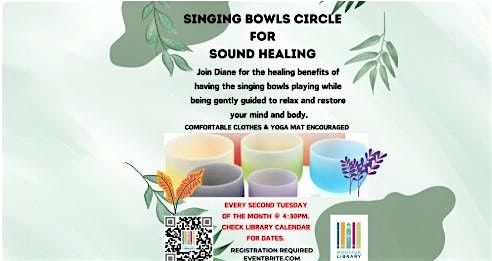 Singing Bowl Circle For Sound Healing