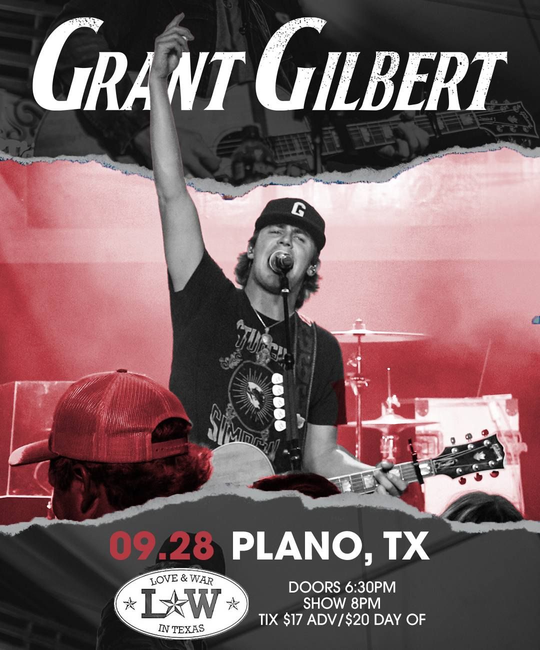 Grant Gilbert LIVE @ Love and War in Plano, TX W\/ Cole Stephens