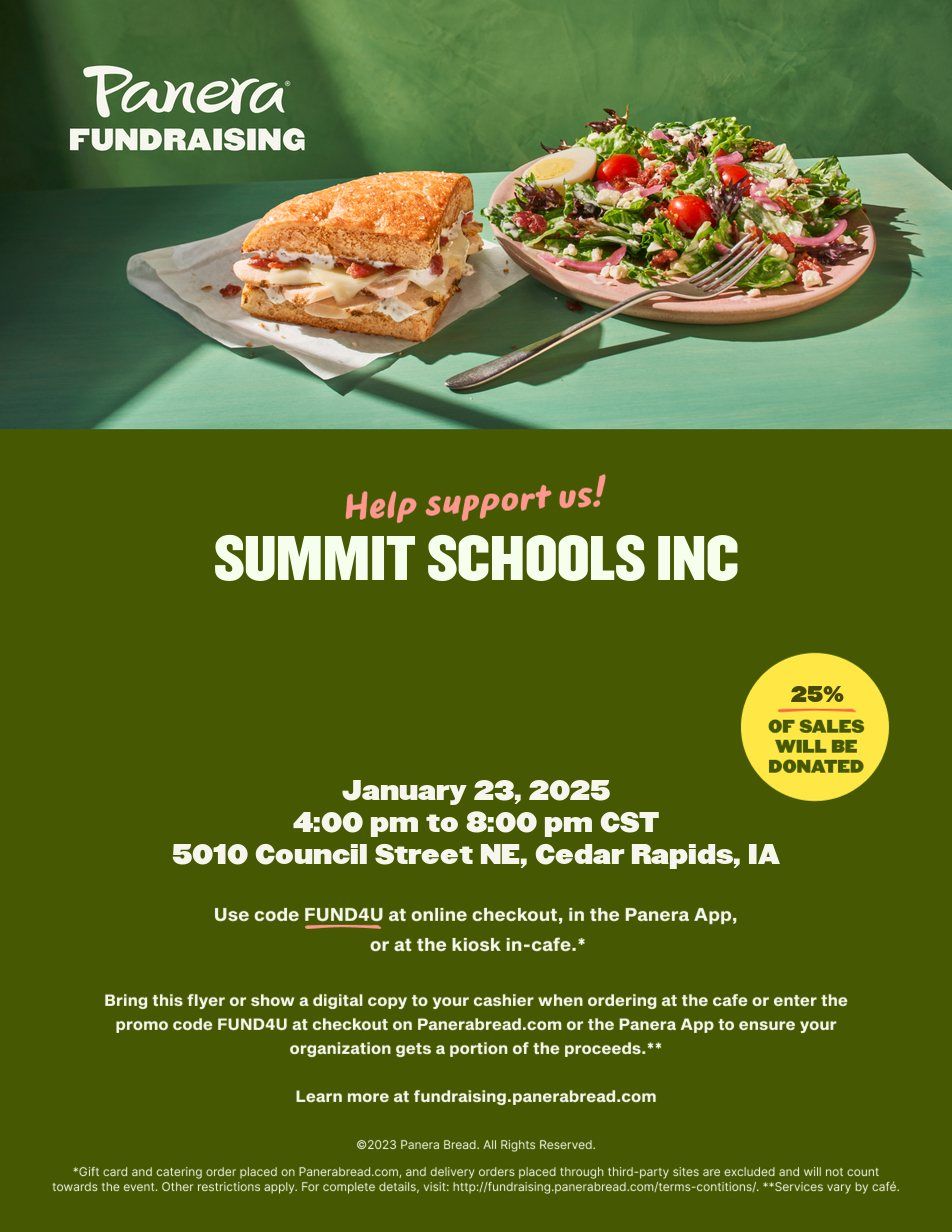 Summit Dine Out to Donate: Panera Bread