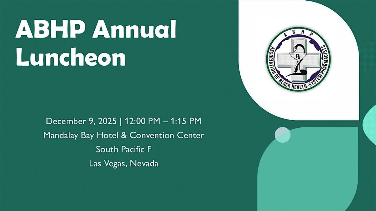 ABHP 2025 Honors and Awards Luncheon