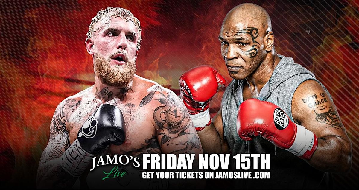 Jake Paul vs Mike Tyson at Jamo's Live