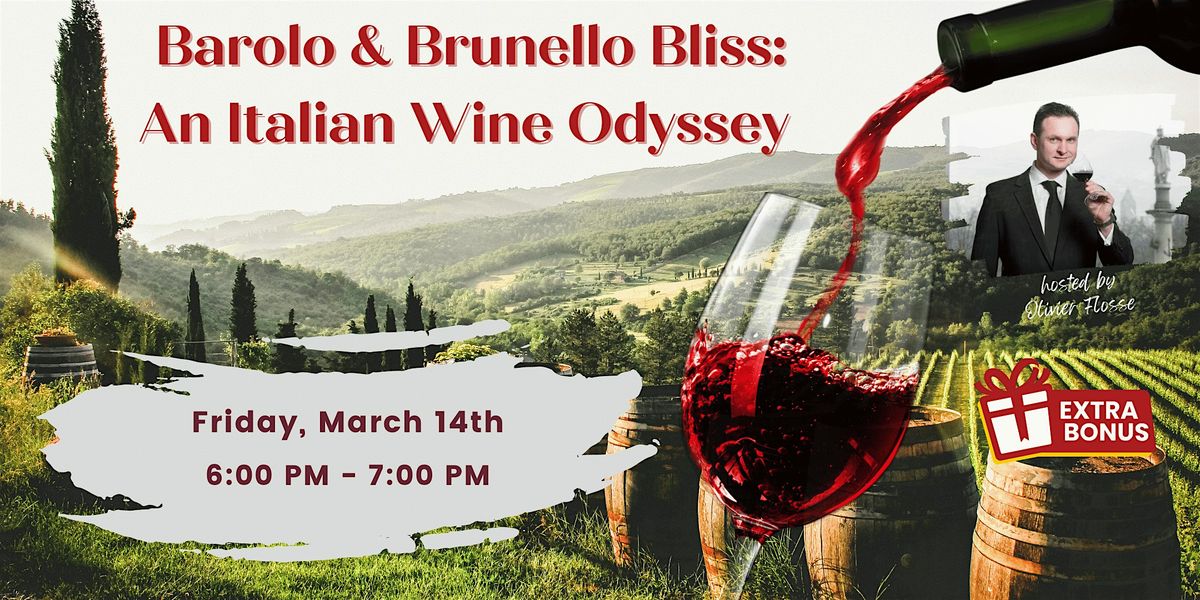 Barolo & Brunello Bliss: An Italian Wine Odyssey