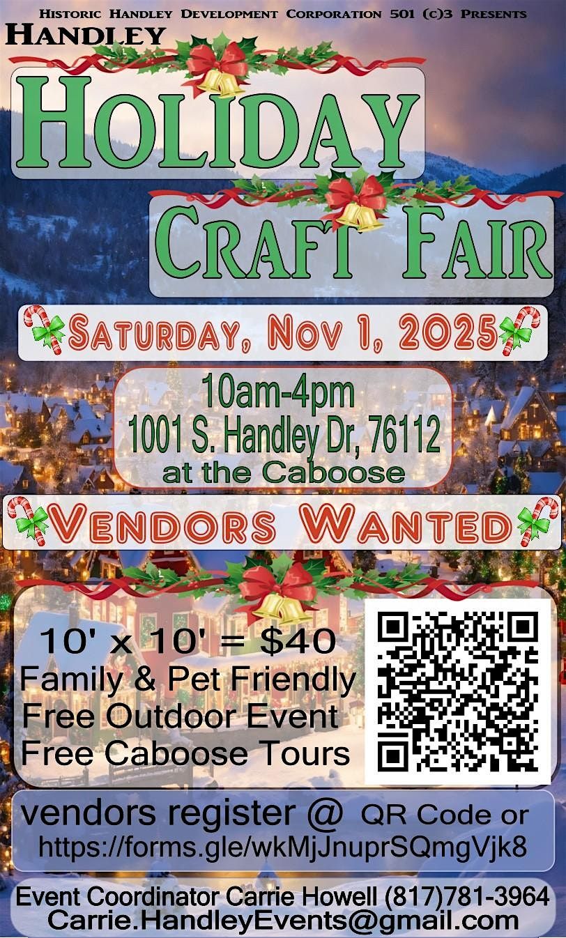 Handley Holiday Craft Fair