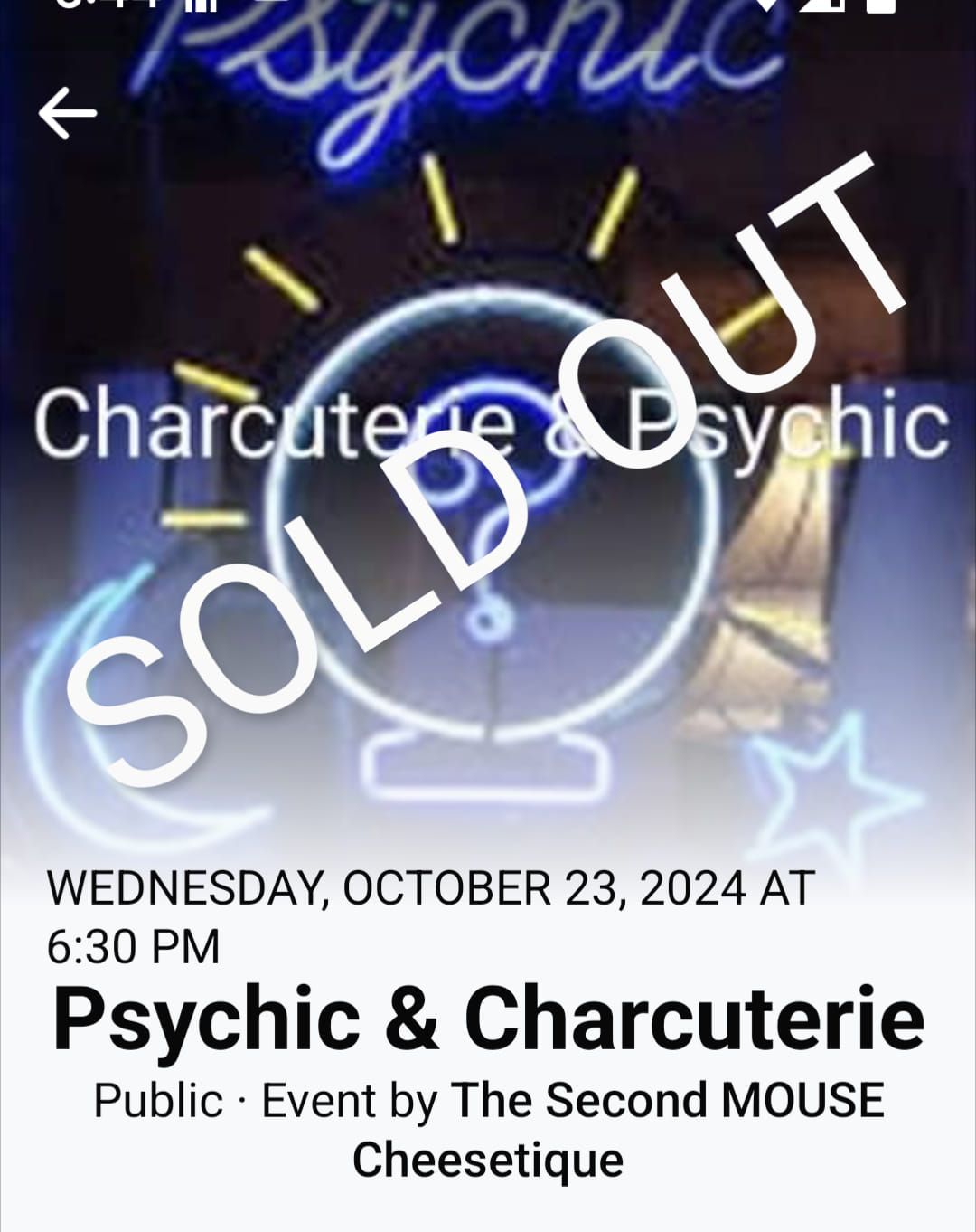 Psychic & Charcuterie 