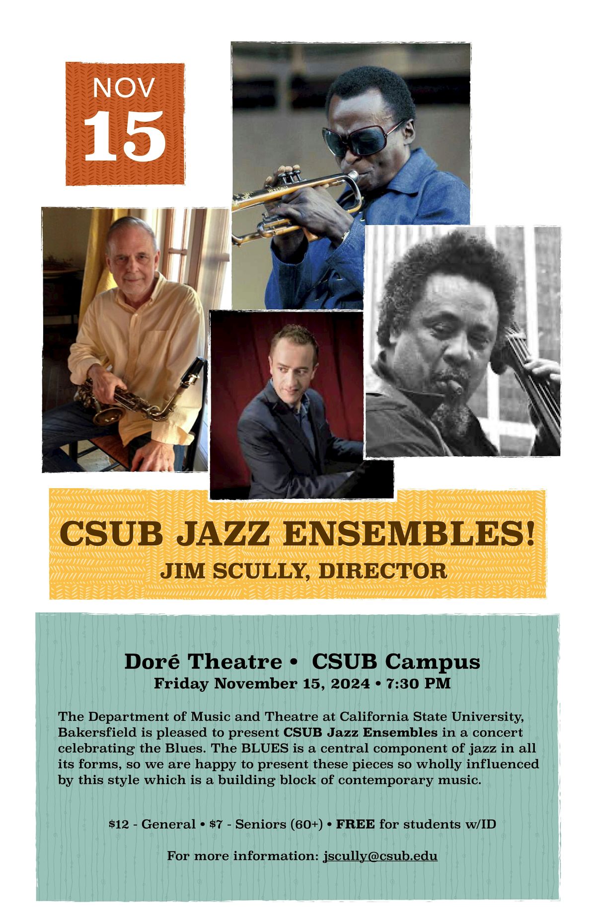 CSUB Jazz Ensembles