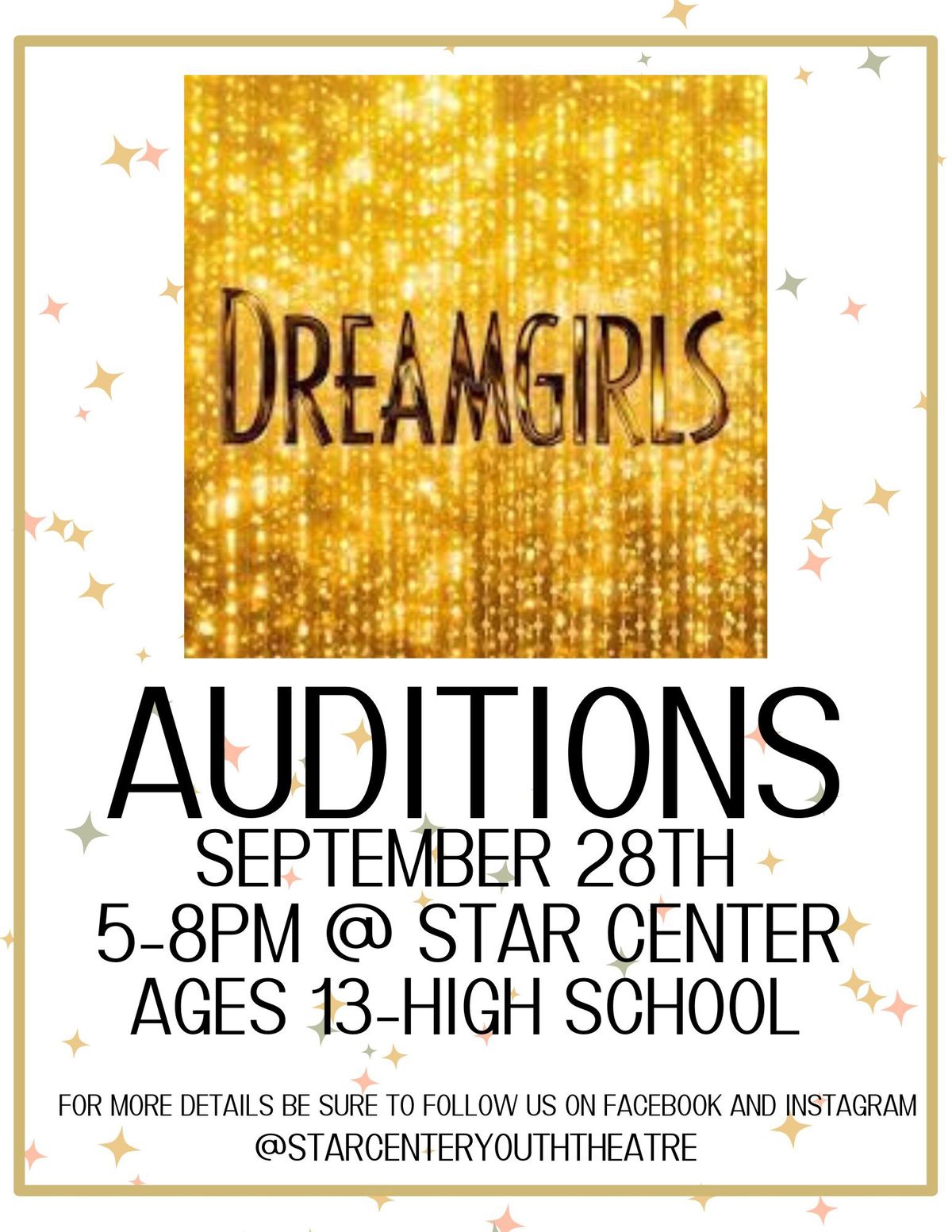 Dreamgirls : Teen Auditions