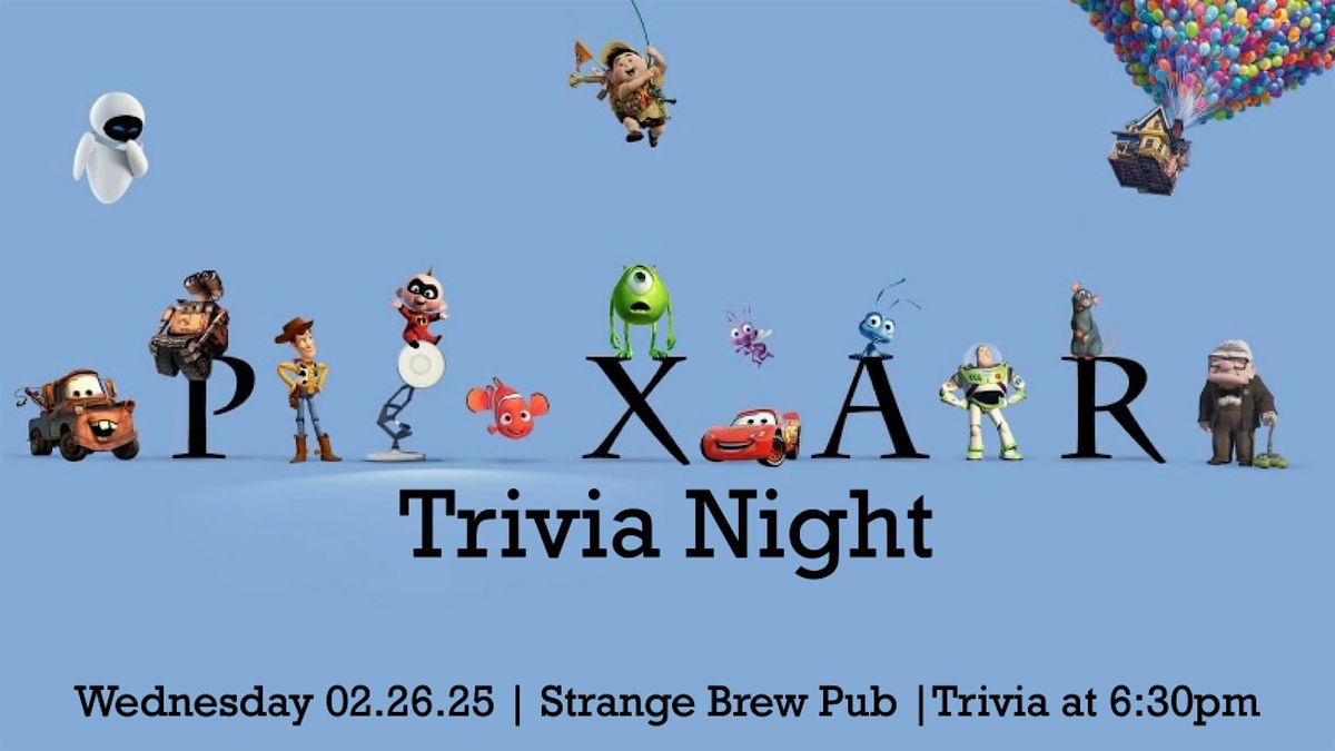 Pixar Trivia Night