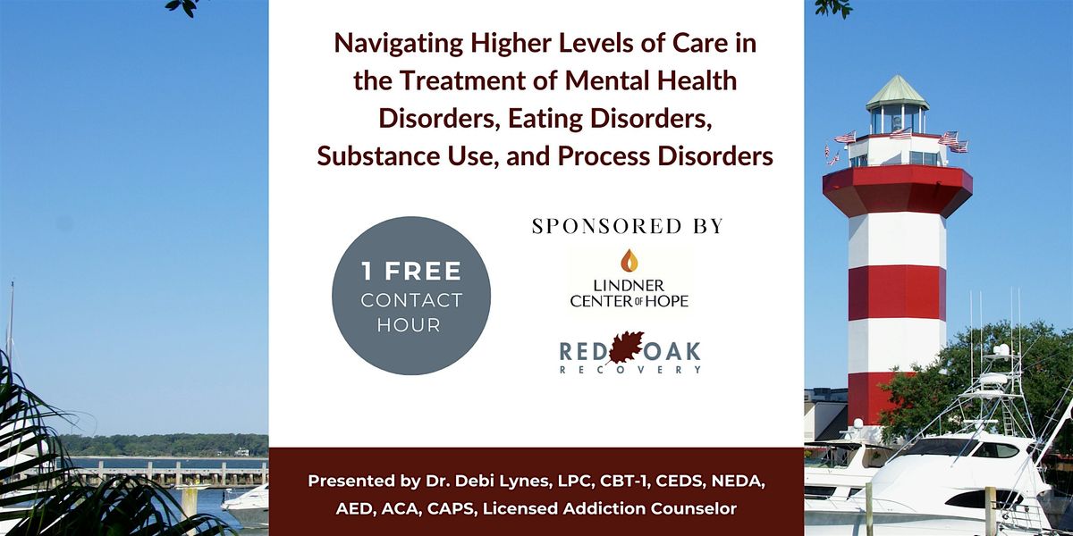 Virtual or In-Person CEU event w\/Dr. Debi Lynes, Red Oak & Lindner Center