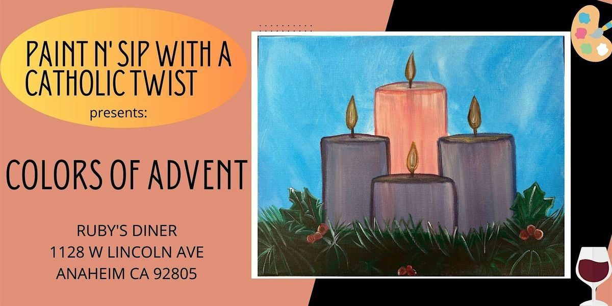 Paint N' Sip with a Catholic Twist- Colors of Advent