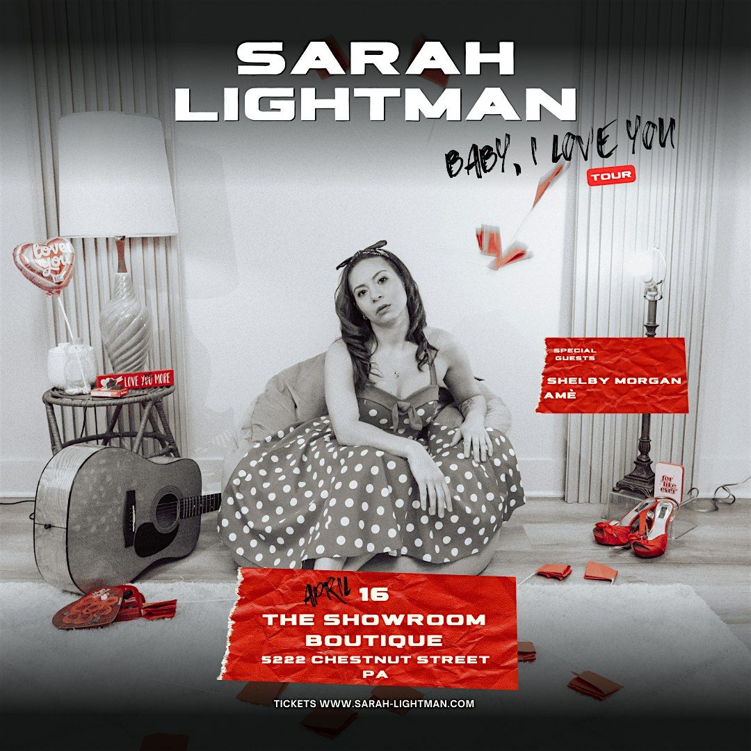 Baby I Love You Tour: Sarah Lightman w\/Am\u00e9 + Shelby Morgan