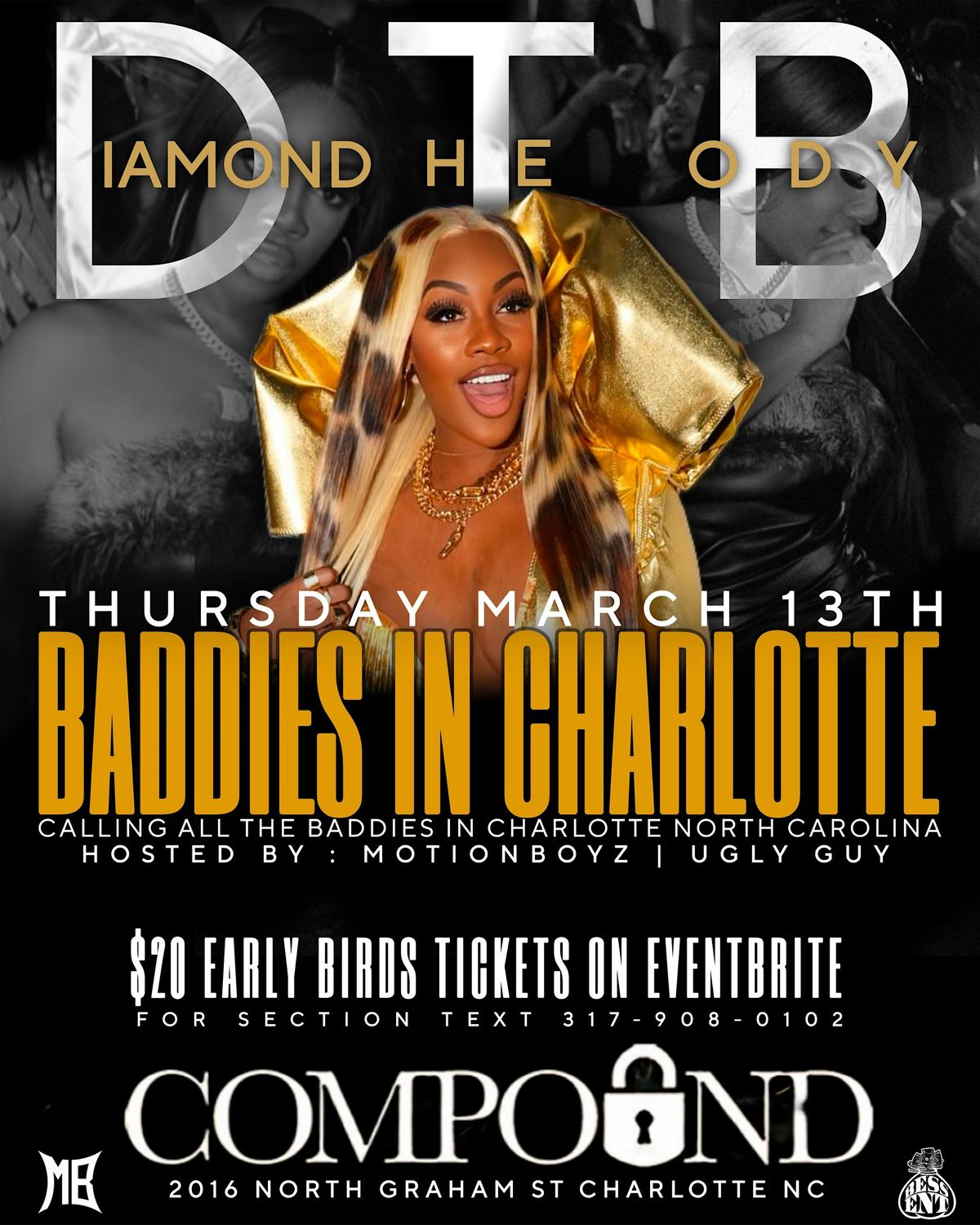 BADDIES IN CHARLOTTE FT DIAMOND THE BODY