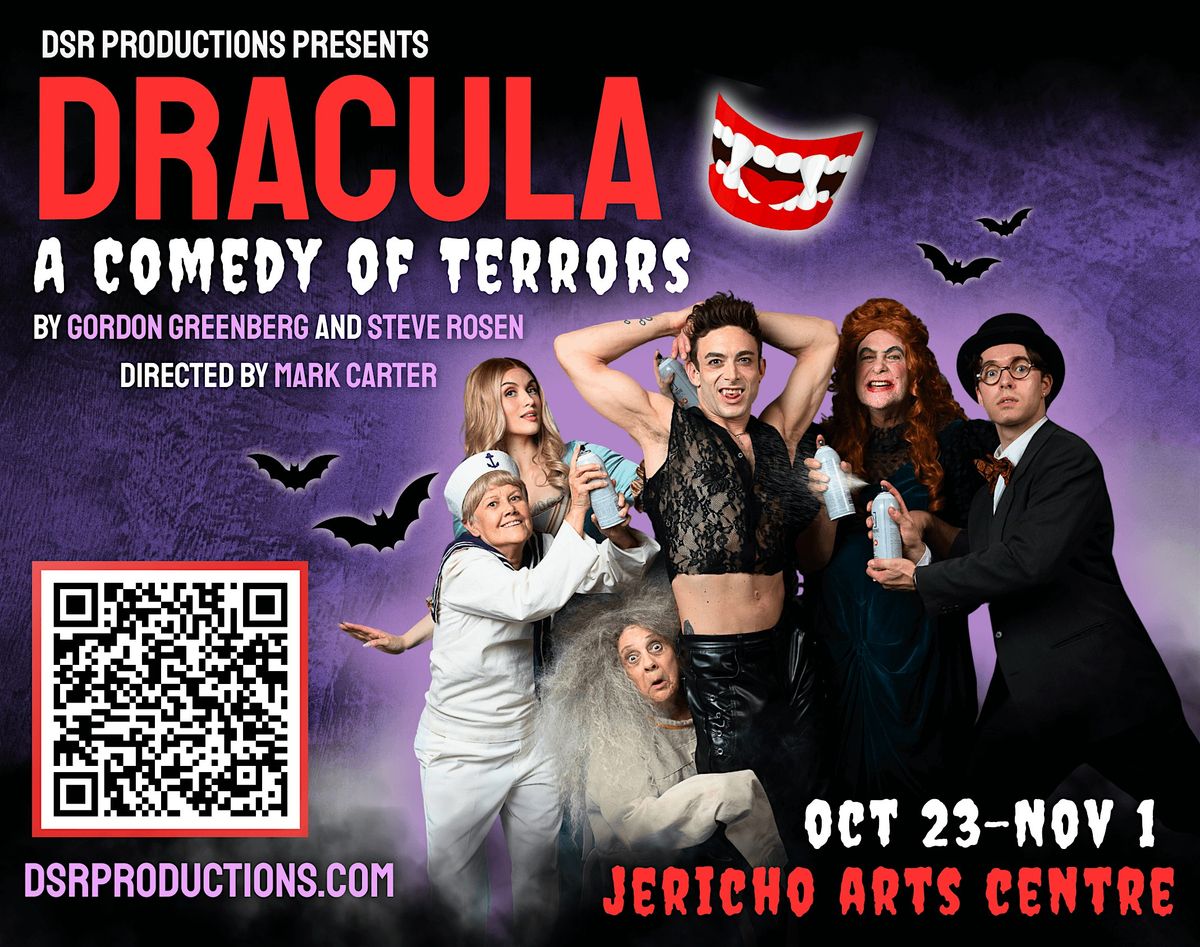 DRACULA, A COMEDY OF TERRORS Live theatre