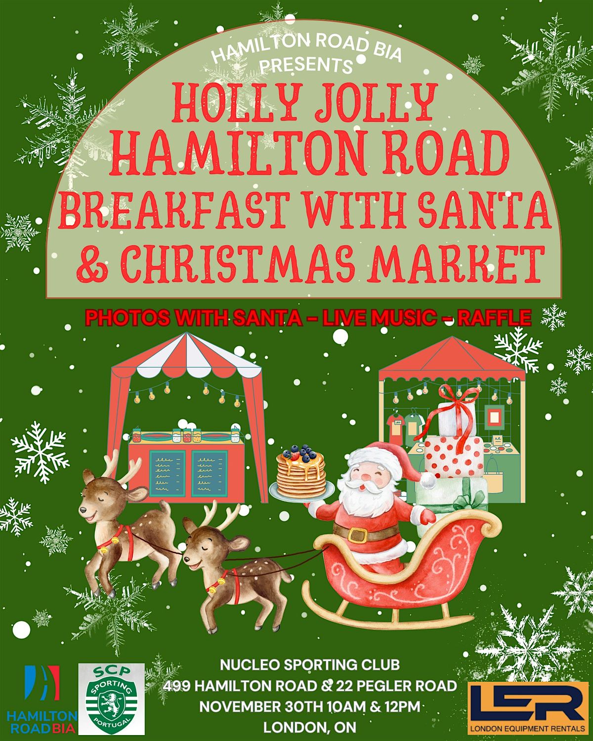 Holly Jolly Hamilton Road - Breakfast with Santa