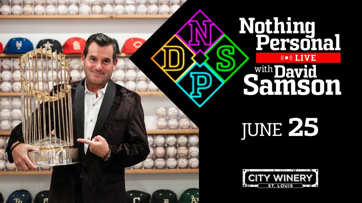 Nothing Personal: Live with David Samson at City Winery