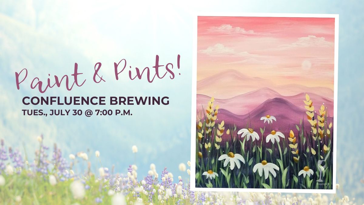 Paint & Pints at Confluence Brewing!
