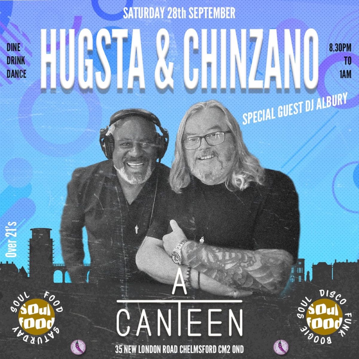 Hugsta and Chinzano presents a-whole lot of Soulfull  Soul