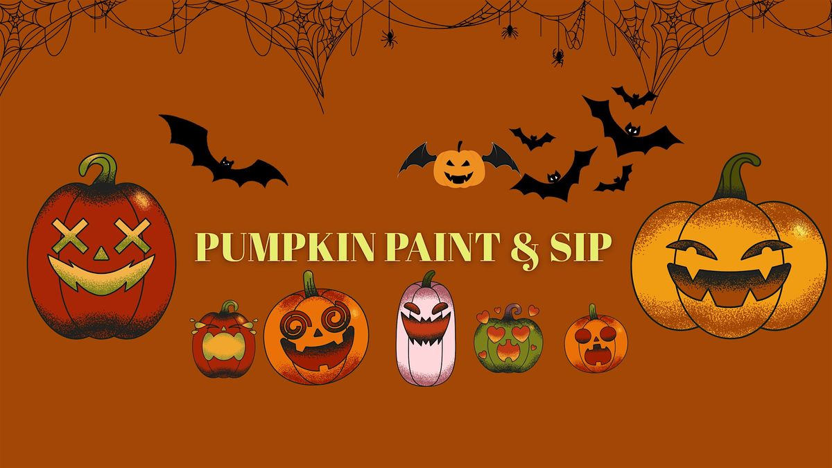 Pumpkin Paint & Sip at Vivid Minds Cafe