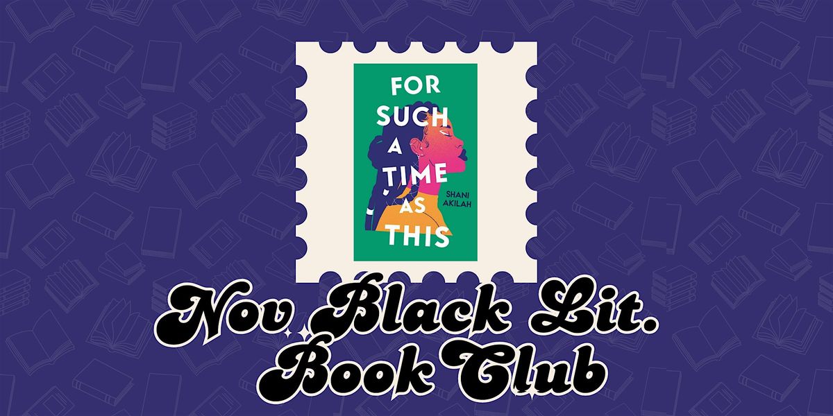 Black Lit. November Book Club