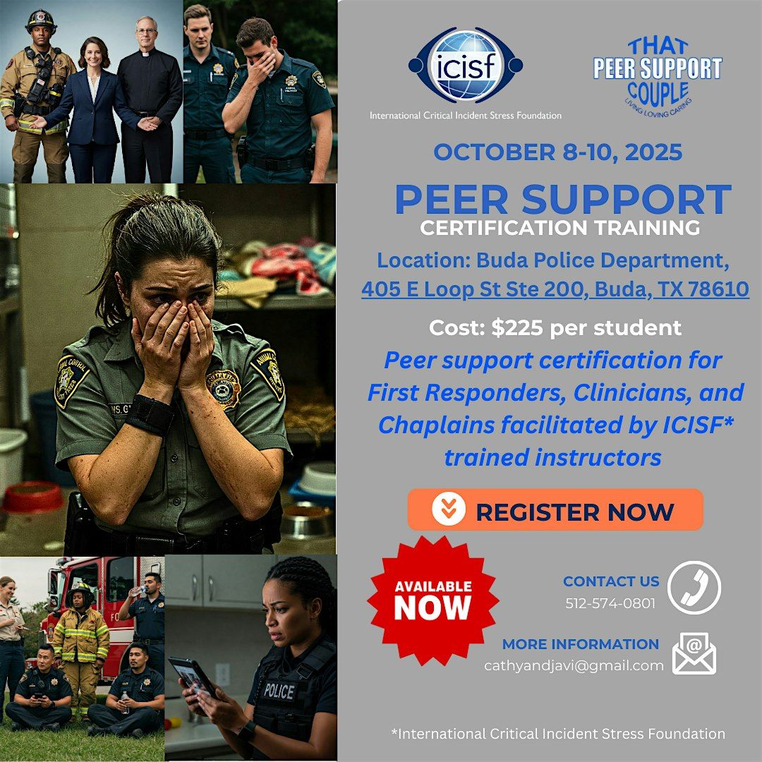 ICISF Peer Support Specialist Certification