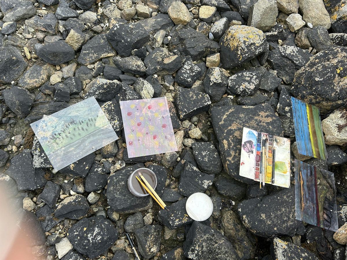 Unlock the mystery of monoprint with watercolours