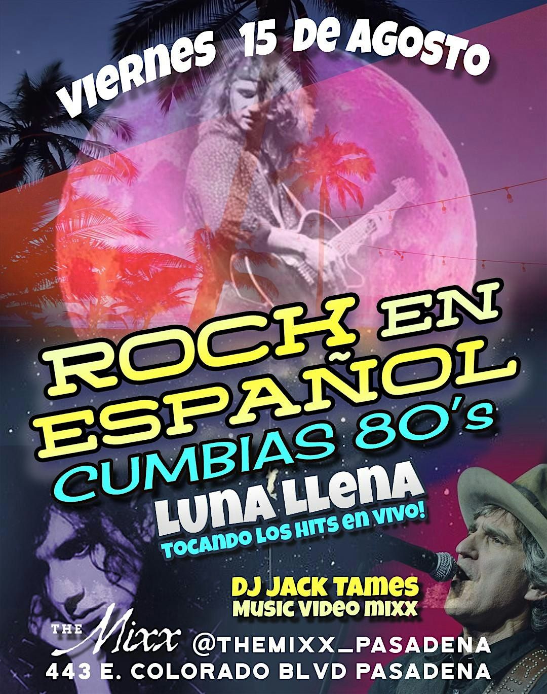 Rock En Espa\u00f1ol, Cumbia, 80s en VIVO!