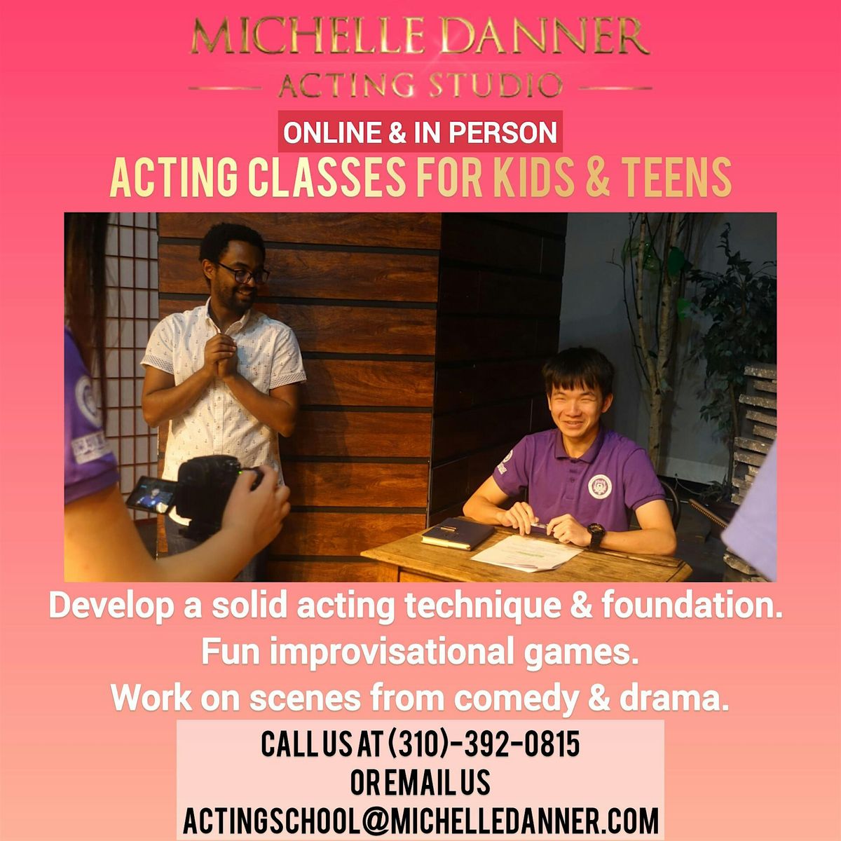 ONLINE ACTING CLASSES