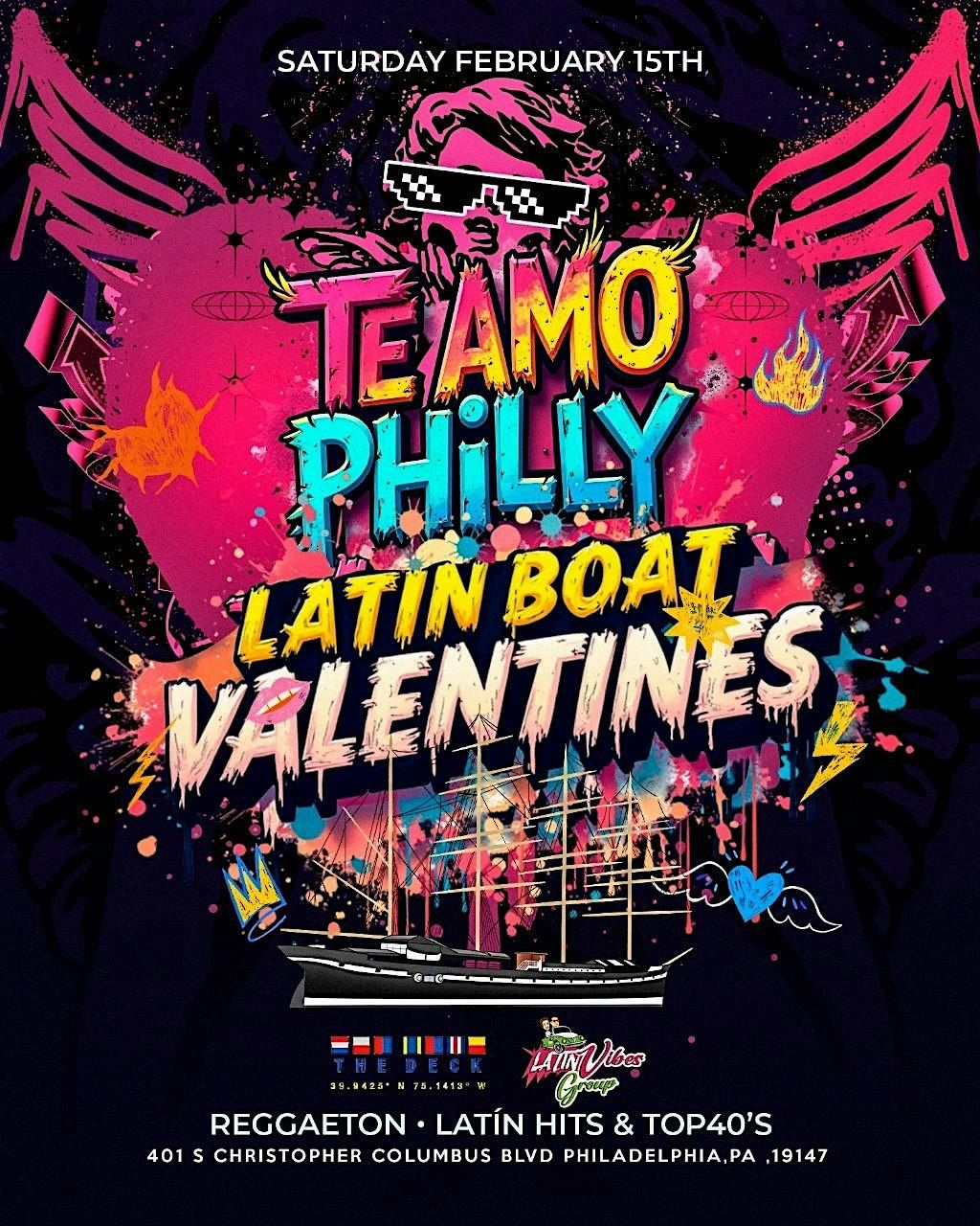 TE AMO PHILLY \u2764\ufe0fMOSHULU VALENTINES BOAT PARTY