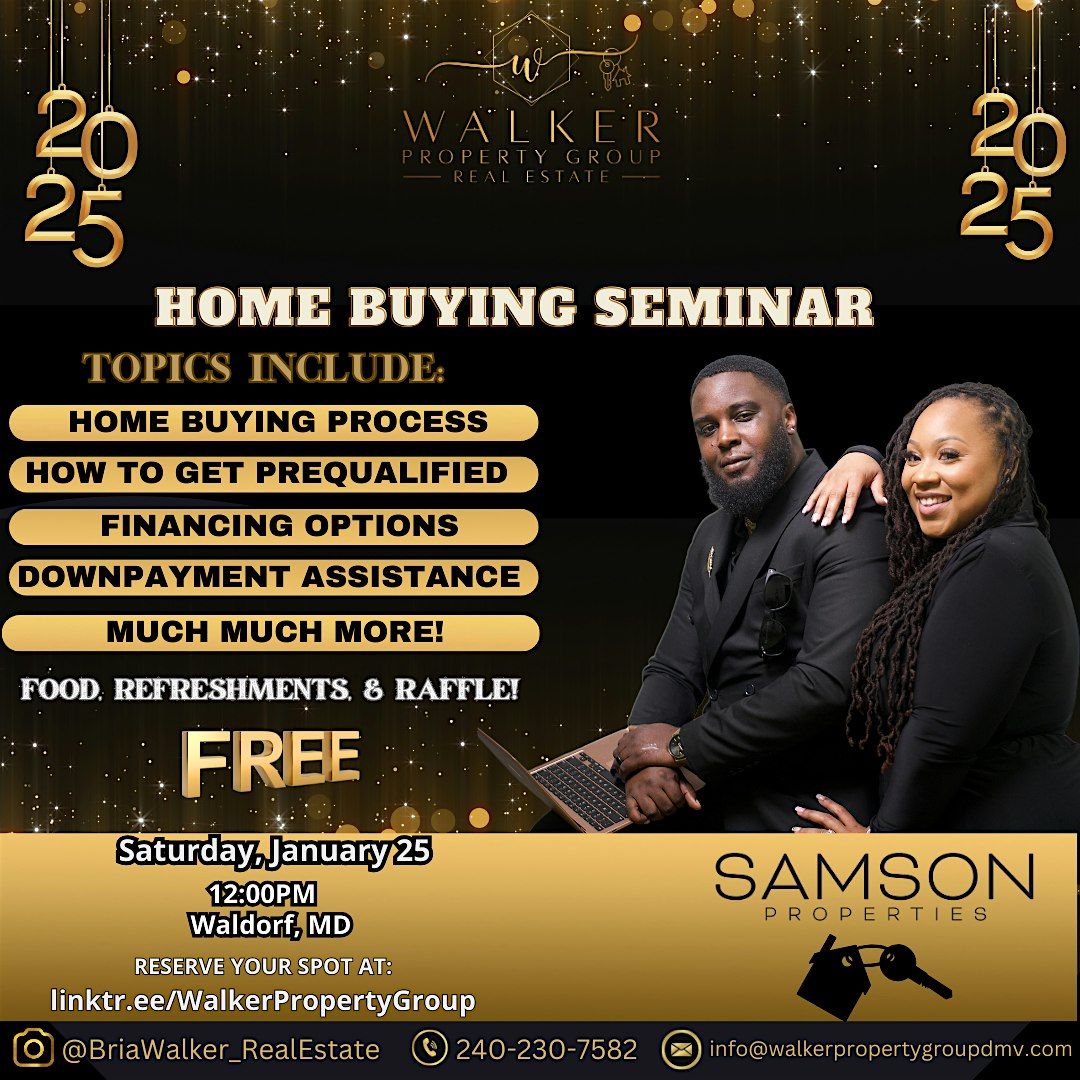 FREE Home Buying Seminar (In Person and Virtual)