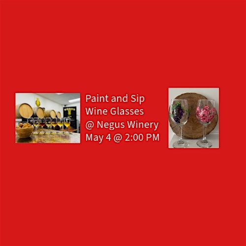 Paint and Sip Wine Glasses