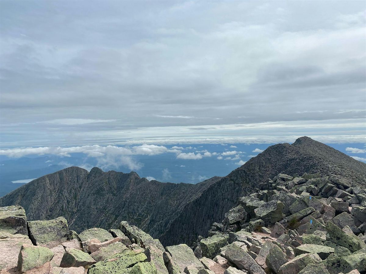 Katahdin Day Ascent, Guided by RMG, Amanda Page, HC Maine Adventures LLC