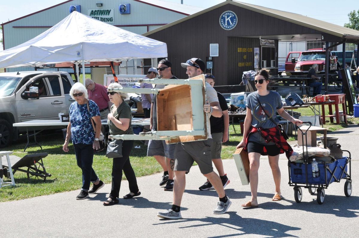 Union Grove Wisconsin Flea Market Saturday August 23