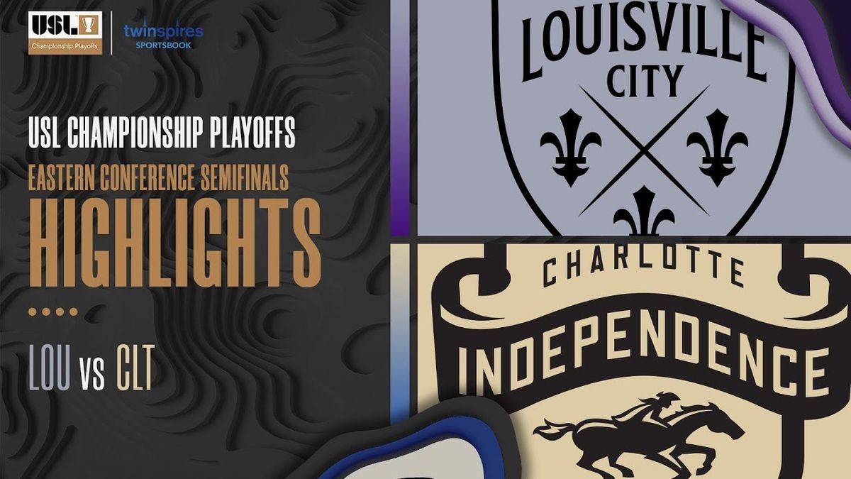 USL Eastern Conference Semifinals: Rhode Island FC at Louisville City FC