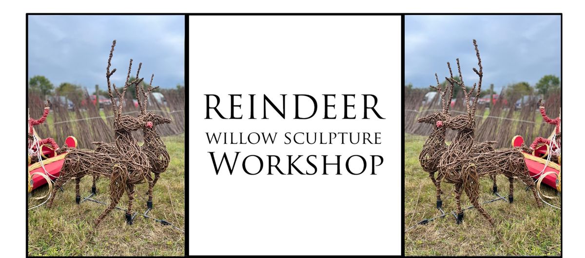 Reindeer Willow Sculpture Workshop