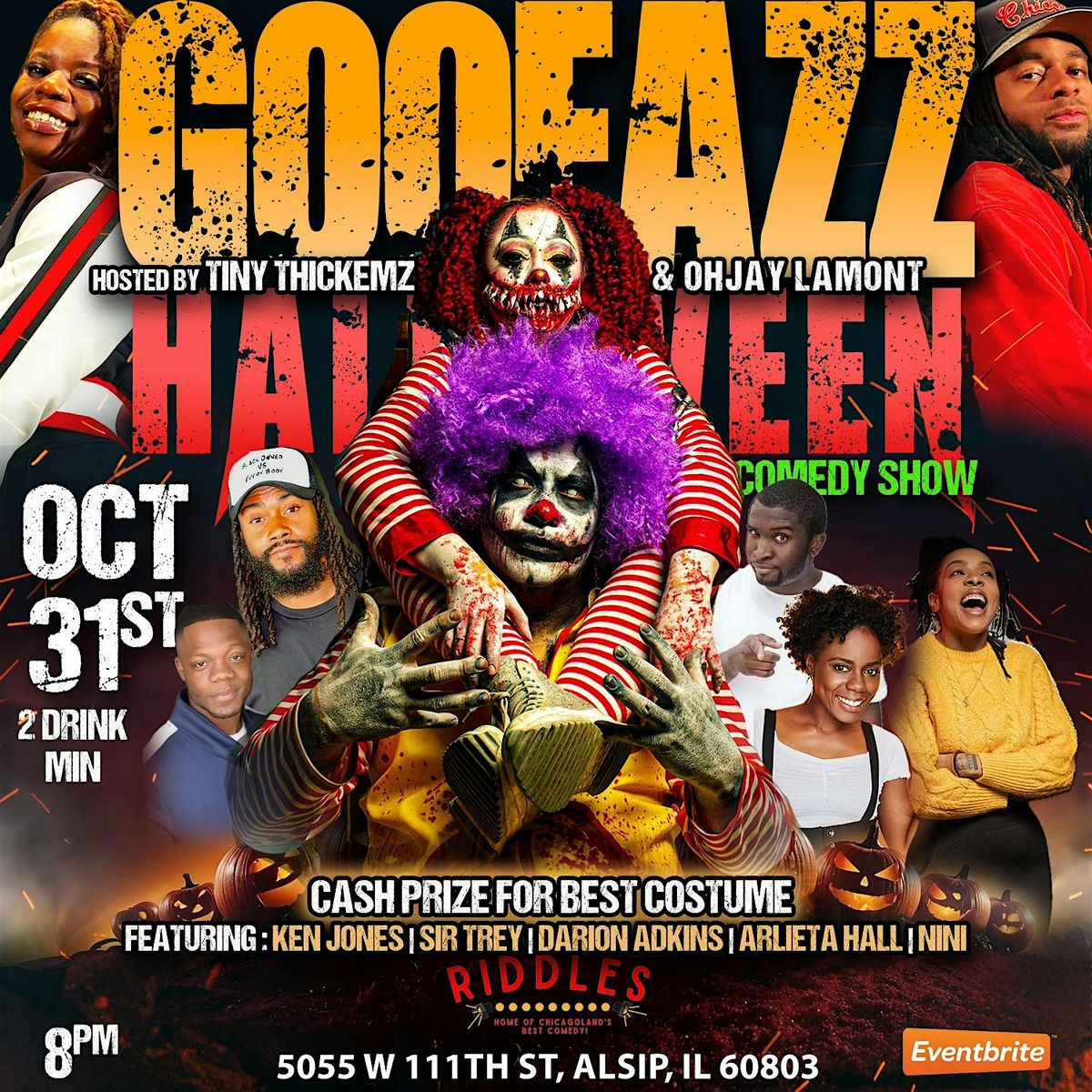 GOOFAZZ HALLOWEEN COMEDY SHOW