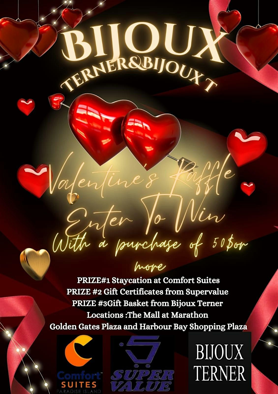 Bijoux Terner Valentine's Raffle